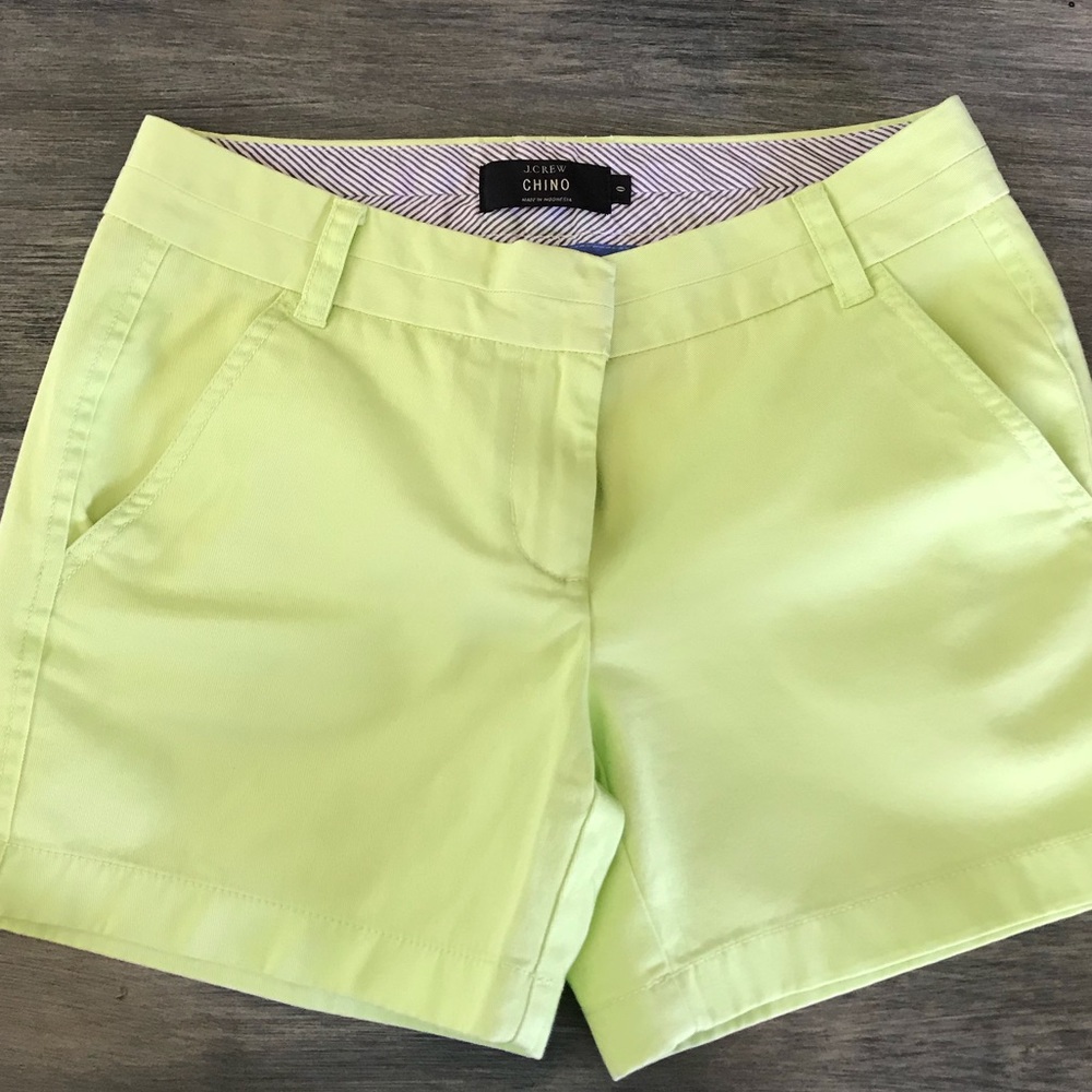 BRAND NEW J Crew Chino shorts size 0 NWOT